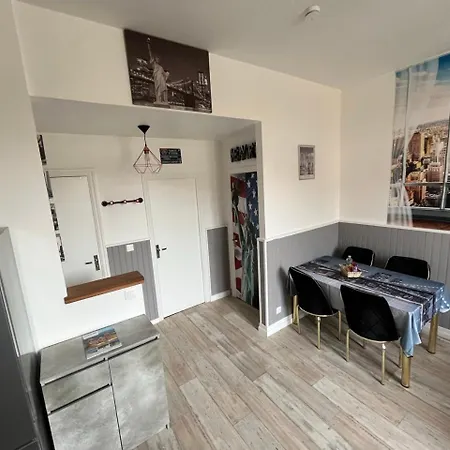 Les Roitelets New York - T2 Avec Mezzanine - Thème New York - Entièrement Neuf - Classé 3 étoiles - Proche Centre-ville&thermes - Confort - Ménage Et Linge De Maison Inclus Apartamento *