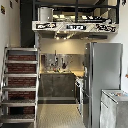 Les Roitelets New York - T2 Avec Mezzanine - Thème New York - Entièrement Neuf - Classé 3 étoiles - Proche Centre-ville&thermes - Confort - Ménage Et Linge De Maison Inclus La Bourboule