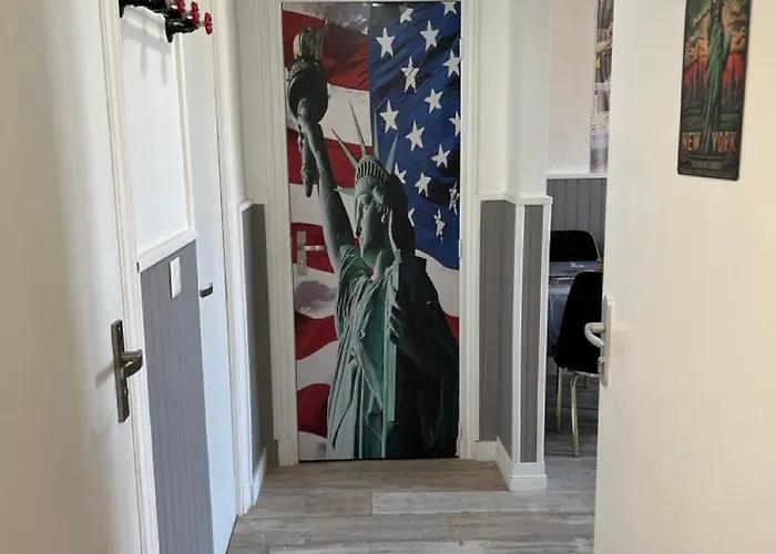 Les Roitelets New York - T2 Avec Mezzanine - Thème New York - Entièrement Neuf - Classé 3 étoiles - Proche Centre-ville&thermes - Confort - Ménage Et Linge De Maison Inclus La Bourboule